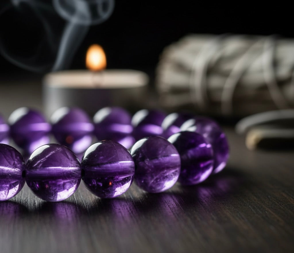 Amethyst Bracelet – Crystal for Peace & Protection - Image 2
