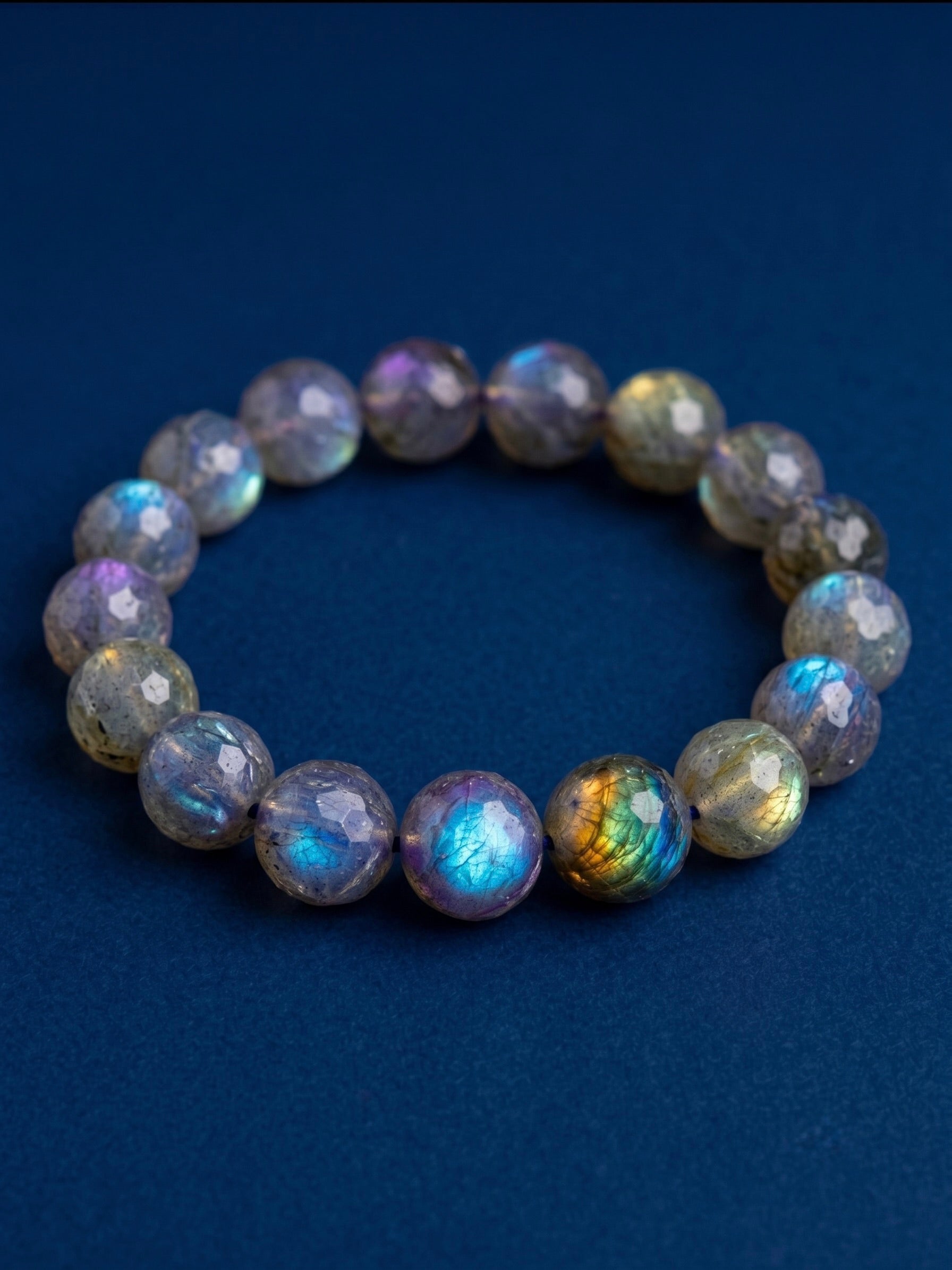 Natural Labradorite Crystal Bracelet – Transformation, Protection & Intuition - Image 3