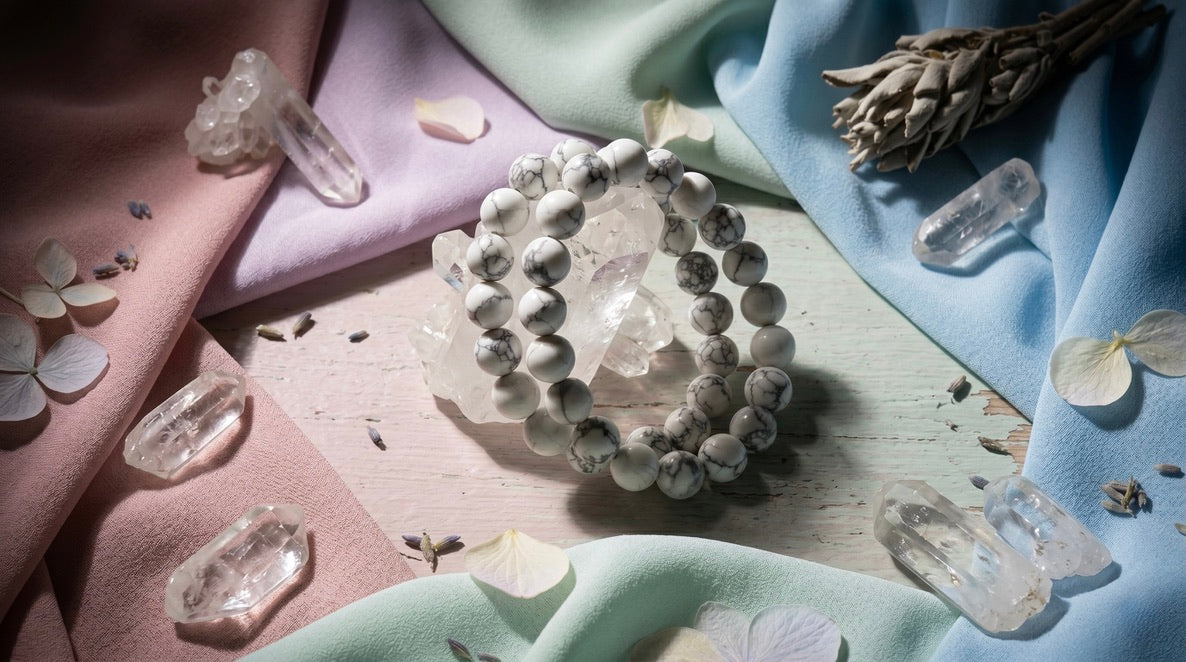Howlite Crystal Bracelet - Image 2