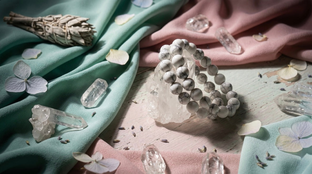 Howlite Crystal Bracelet - Image 3