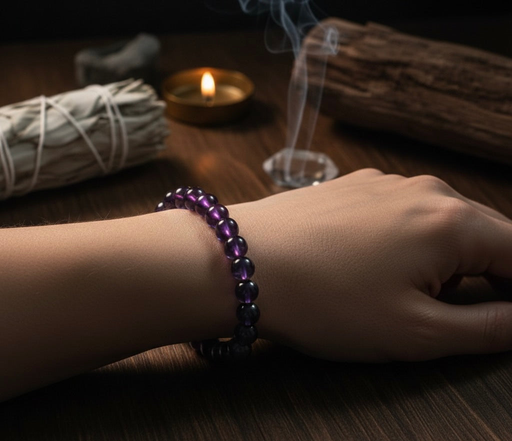 Amethyst Bracelet – Crystal for Peace & Protection - Image 3
