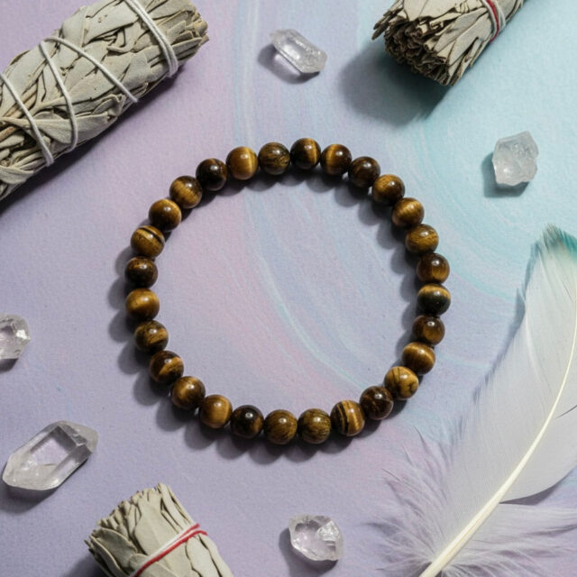 Tiger’s Eye Bracelet – Crystal for Strength & Confidence