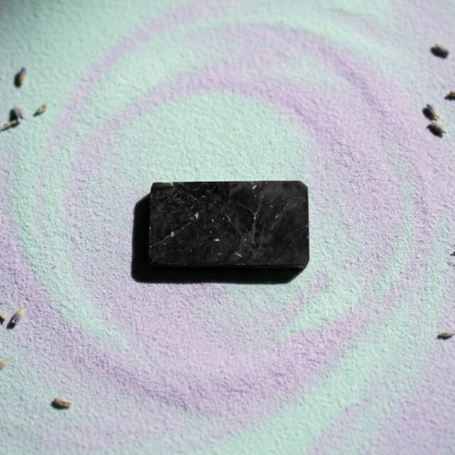 Shungite EMF Protection Plate & Cleansing Chips – Crystal for Purification & Grounding